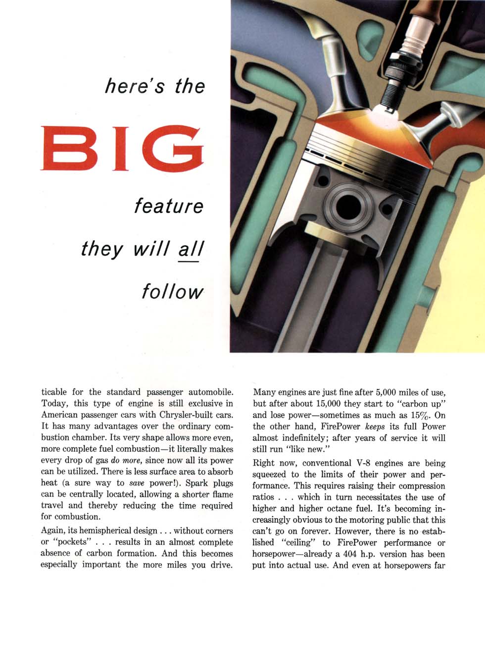 1954 Chrysler Engineering Brochure Page 18
